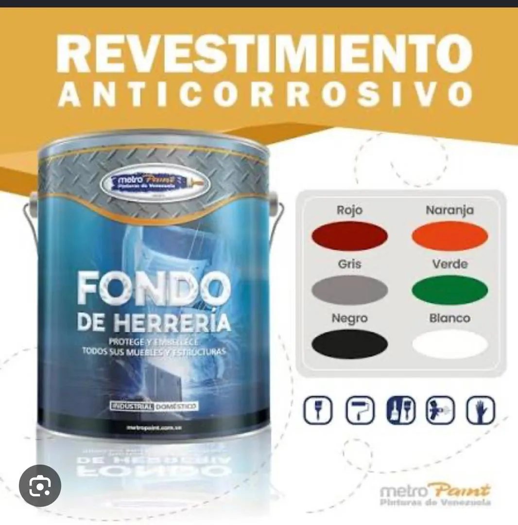 FONDO DE HERRERIA BLANCO 1/4 DEPOSITO FERRETERIA