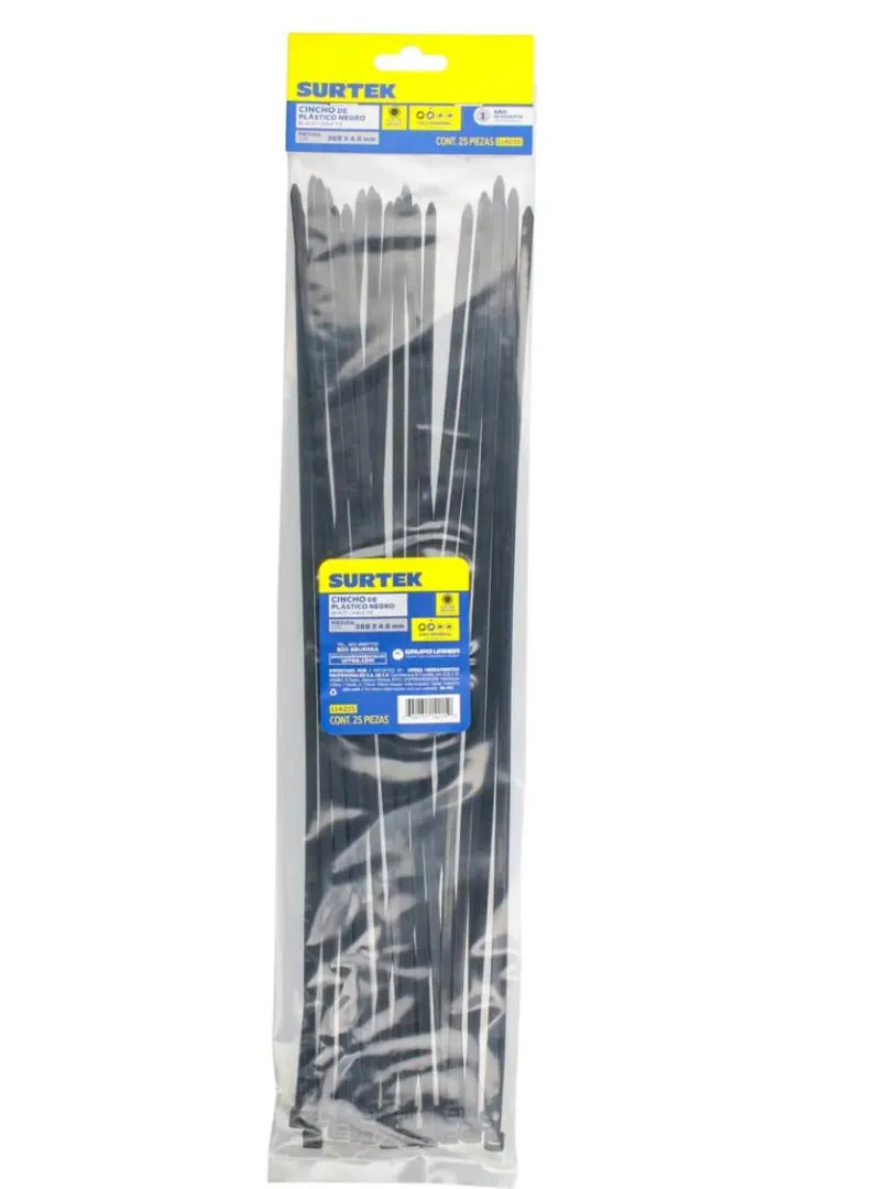 TIRRAP PAQUETE DE 100 4,8 X 500MM