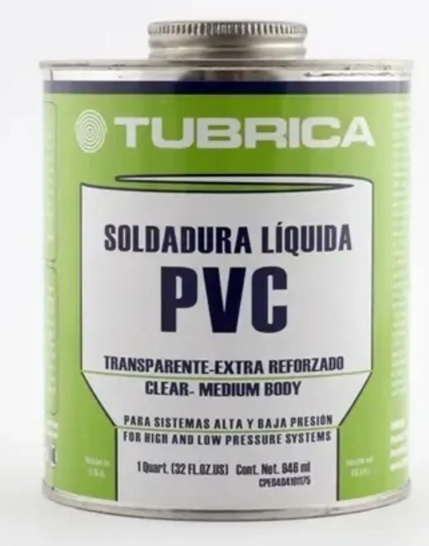 SOLDADURA PARA PVC 1/4