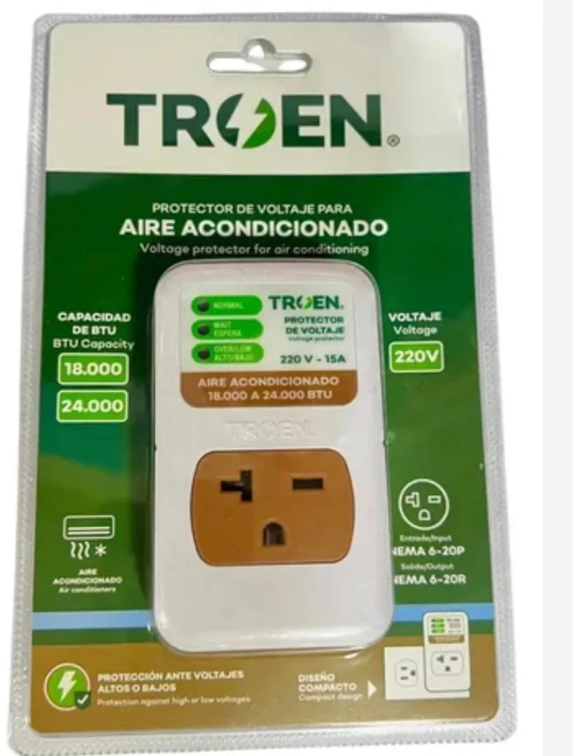 PROTECTOR DE VOLTAJE PARA AIRE ACONDICIONADO 220