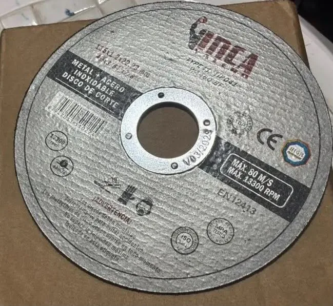 DISCO DE CORTE DE 4 1/2 FINO INCA
