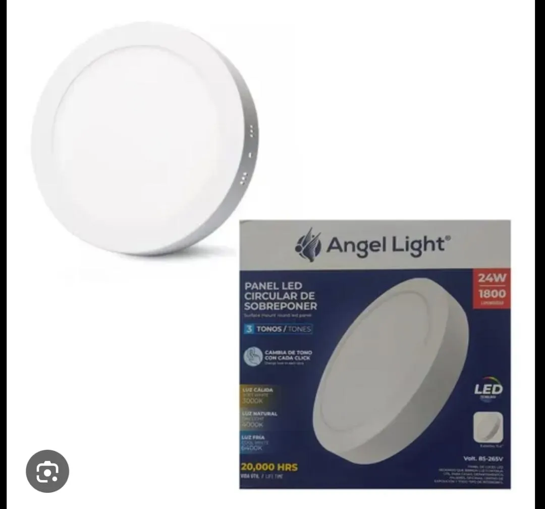 LAMPARA LED SUPERFICIAL DE 24W