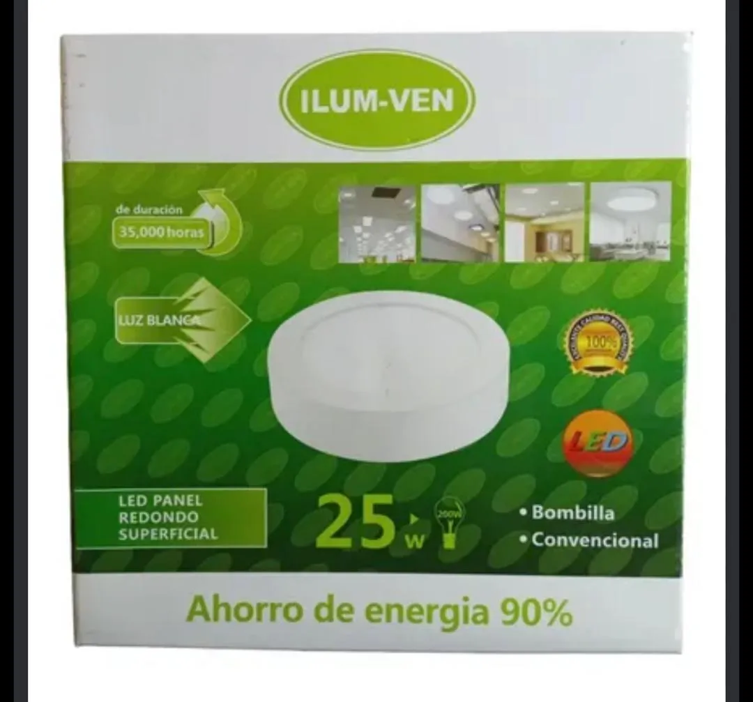 LAMPARA LED REDONDA PARA EXTERIOR  ILUM-VEN