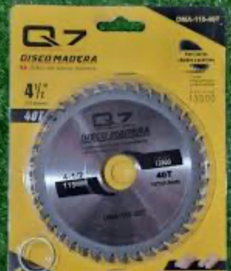 DISCO DE MADERA  40 DIENTES  4 1/2" Q7