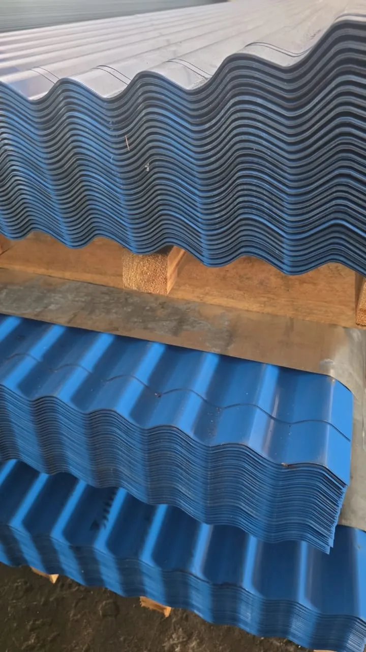 LAMINA DE ZINC AZUL 3.66 X 0.80 MTS CALIBRE 20